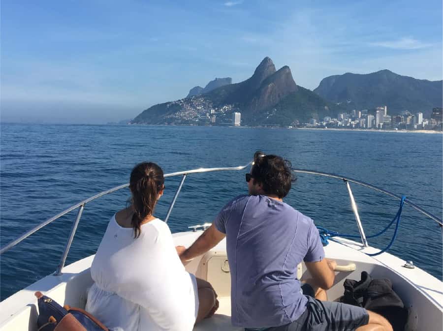 Rio de Janeiro: Boat Tour - Sunset with Beer - The swim stops near Adão and Eve beaches