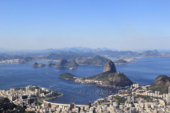 Rio de Janeiro City Tour - Mirante Dona Marta’s wide-angle view