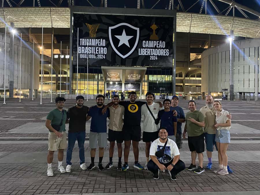 Rio de Janeiro: Enjoy a Botafogo soccer game with Locals - Riding by van to Nilton Santos Stadium