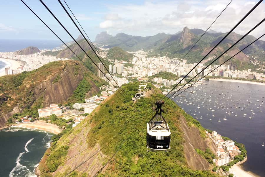 Rio de Janeiro Full-Day Sightseeing Tour - Sugarloaf by cable car, with two separate climbs