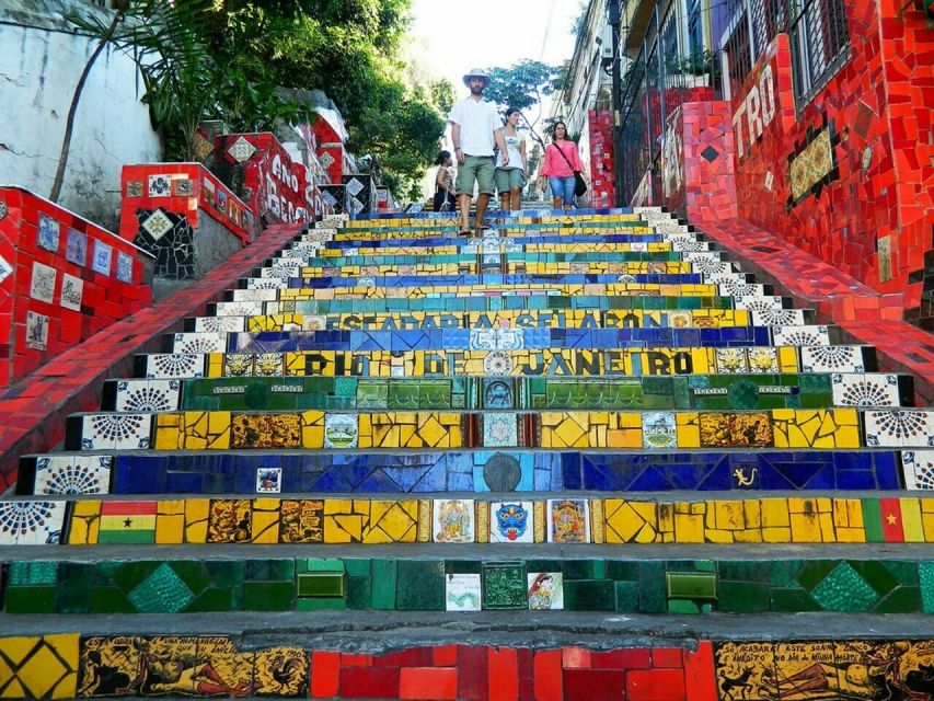 Rio de Janeiro: Half-Day Christ the Redeemer and City Tour - Selarón Steps, Rio’s giant tiled artwork