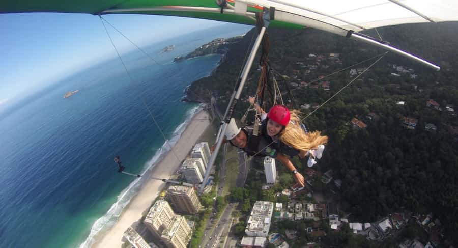 Rio de Janeiro: Hang Gliding or Paragliding Flight - The flight over Rio’s forest, rocks, and coast