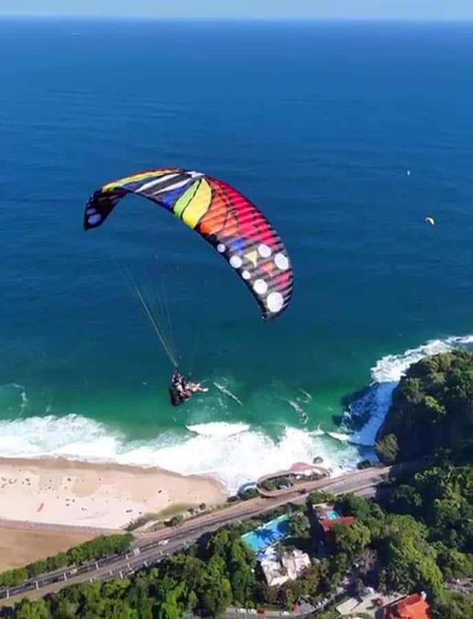 Rio de Janeiro: Hang Gliding or Paragliding Flight - Videos, phones, and the real cost