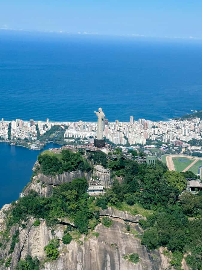 Rio de Janeiro: Helicopter Flight Christ the Redeemer 30 min - Christ the Redeemer from Corcovado