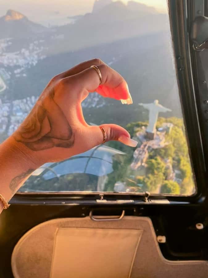 Rio de Janeiro: Helicopter Flight Christ the Redeemer 30 min - What the 30 minutes feel like