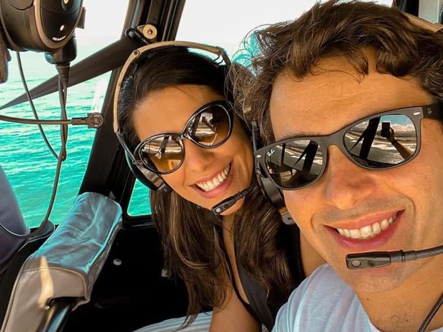 Rio De Janeiro Helicopter Flight Tour - Flying past Christ the Redeemer