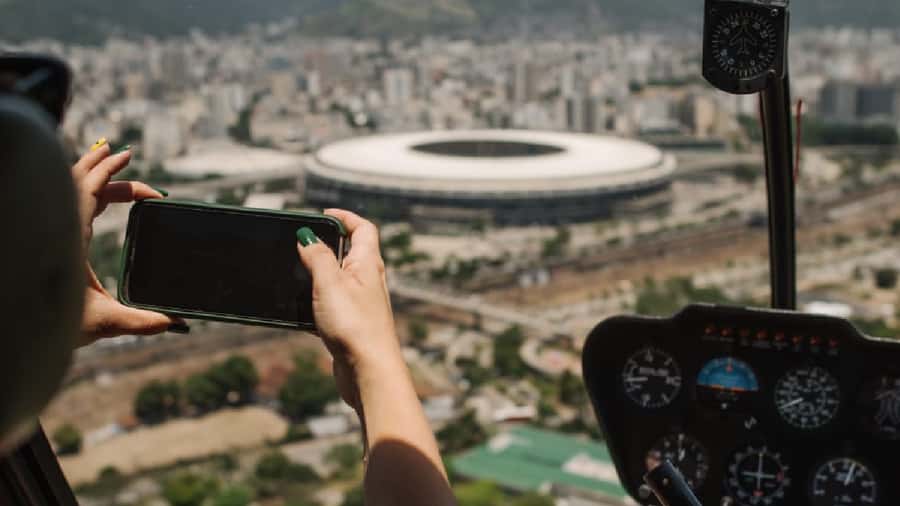Rio de Janeiro: Helicopter Tour - Christ the Redeemer from the air