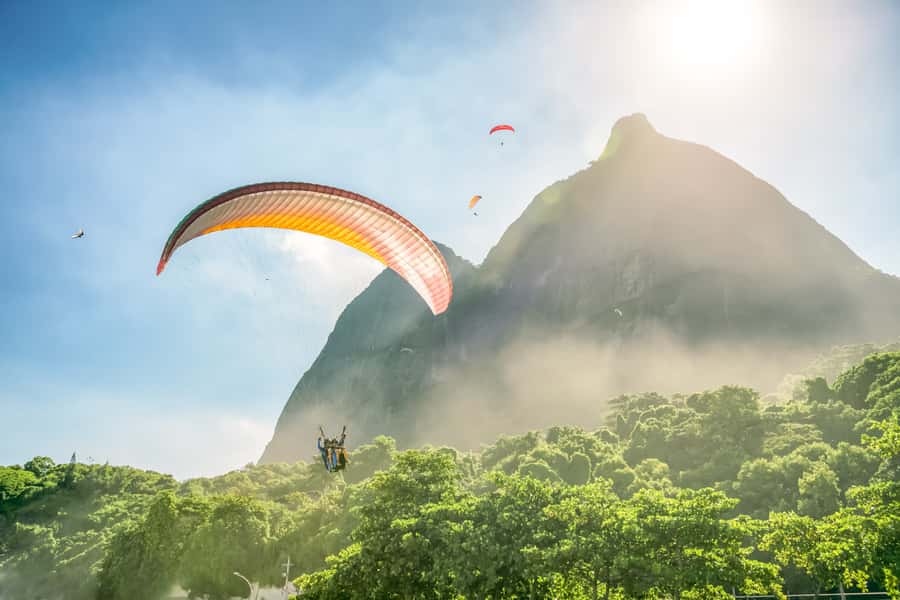Rio de Janeiro: Paragliding Tandem Flight - The briefing and the take-off