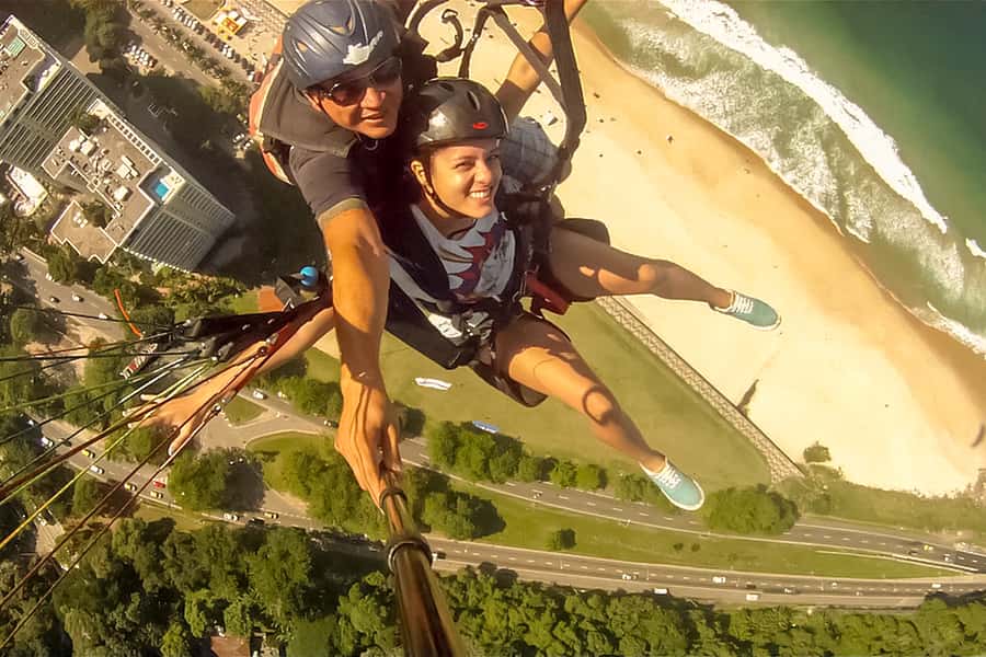 Rio de Janeiro: Paragliding Tandem Flight - The glide over Rio
