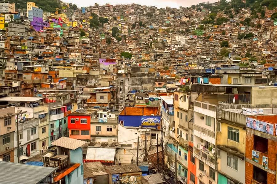 Rio de Janeiro: Rocinha Favela Walking Tour with Local Guide - The minivan ride and first look at Rocinha