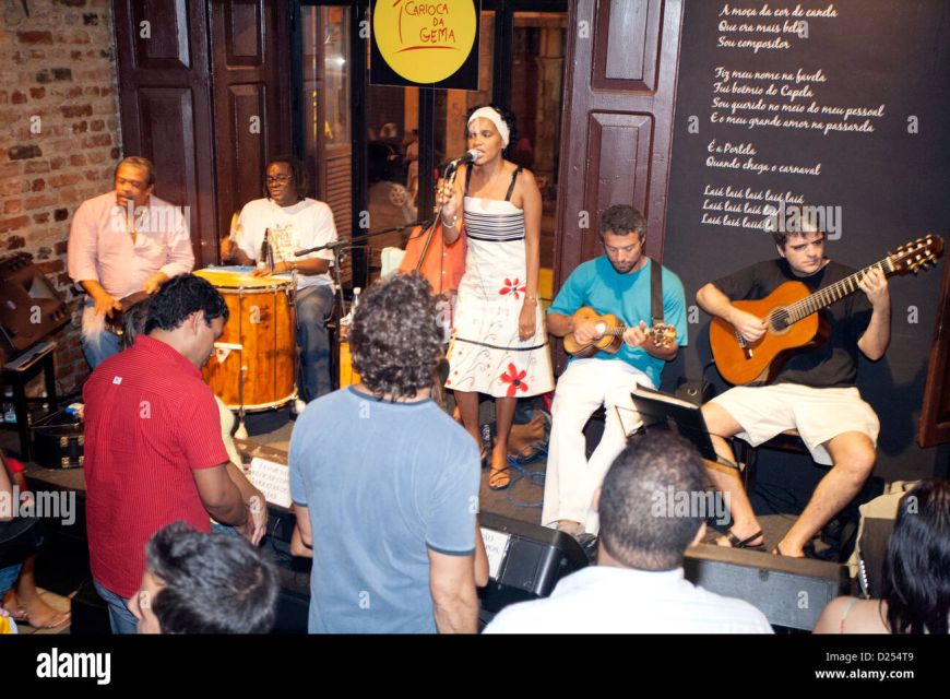 Rio de Janeiro: Samba Class and Samba Night Tour - Live music, local food, and the cost of the evening