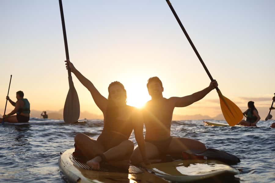Rio de Janeiro: Stand-Up Paddle - Copacabana Beach Sunrise - Copacabana Fort and the Offshore Route