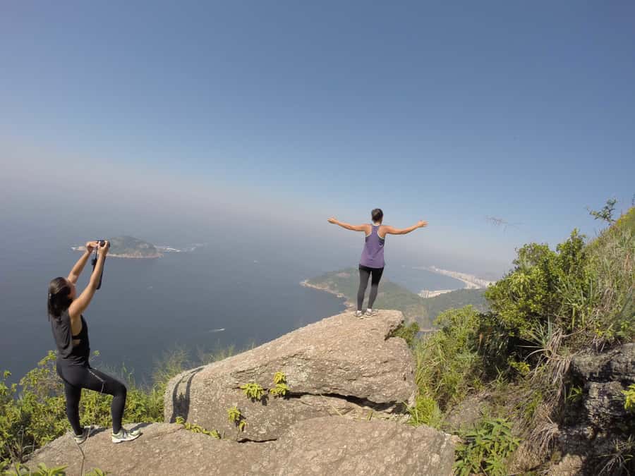 Rio de Janeiro: Sugarloaf Mountain Hike and Climb - Stone ramps, scrambling, and the technical middle section