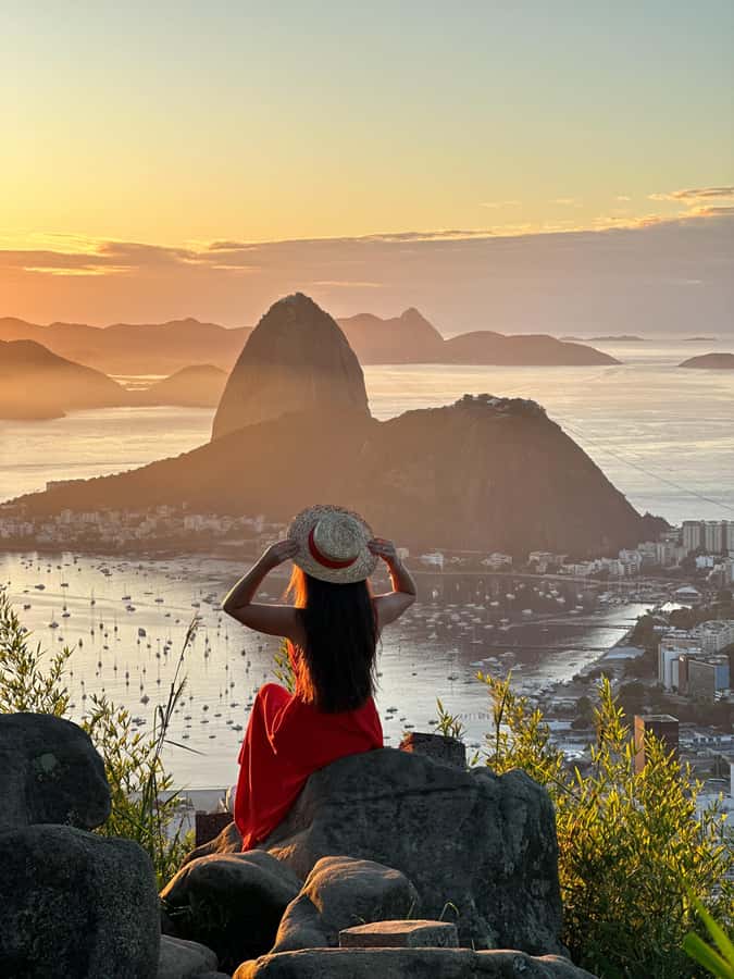 Rio de Janeiro: Sunrise at Observatory & Christ the Redeemer - Mirante Dona Marta at first light