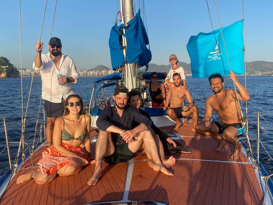 Rio de Janeiro: Sunset Sailboat Tour with Open Bar - A shared sailboat, not a private escape