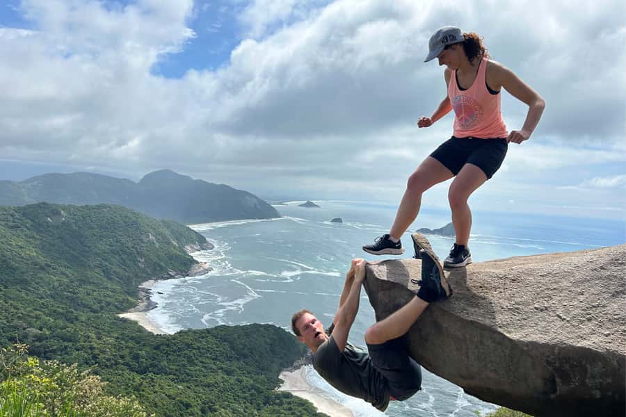 Rio de Janeiro: Telegrafo Rock Hike with Optional Beach Stop - Hotel pickup makes the western suburbs easier