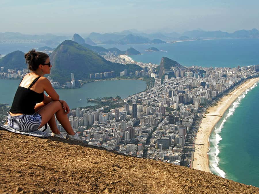 Rio de Janeiro: Vidigal Favela Tour and Two Brothers Hike - Riding the motorbike taxi uphill