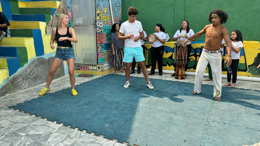 Rio: Favela Rocinha Tour with Local Guide & Secret Spots - Viewpoints, art, capoeira, and samba