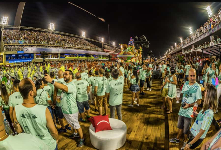 Rio: Premium Carnival Seating with Food, Drinks, & Transfers - Food, drinks, and the useful comfort breaks