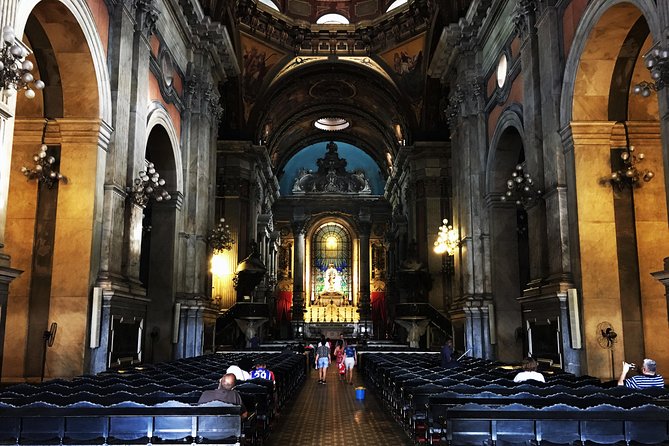 Rio's city walking tour: a glimpse of history and olympic legacy - Candelária Church and the waterfront beginning