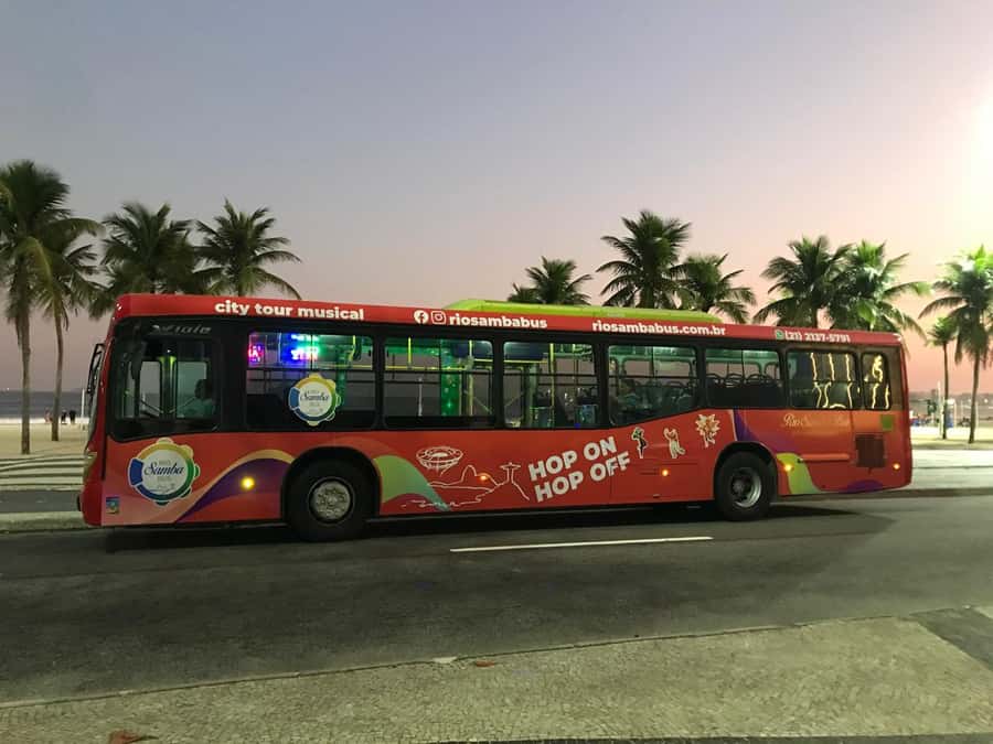 Rio Samba Bus: hop-on hop-off city tour in Rio de Janeiro - Christ the Redeemer requires a separate plan