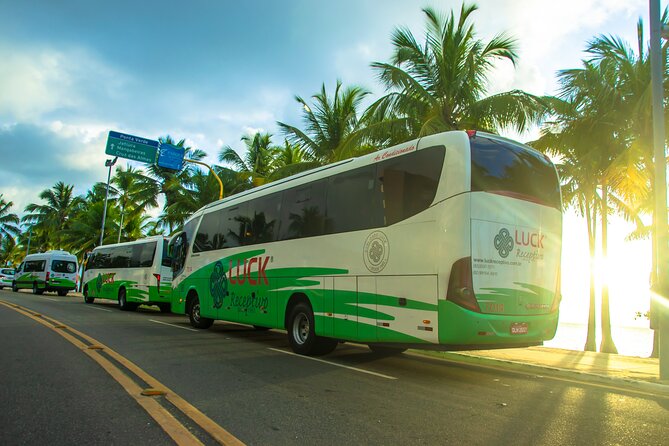 Round trip transfer between Airport and Hotels in Maceió - The return transfer from your hotel