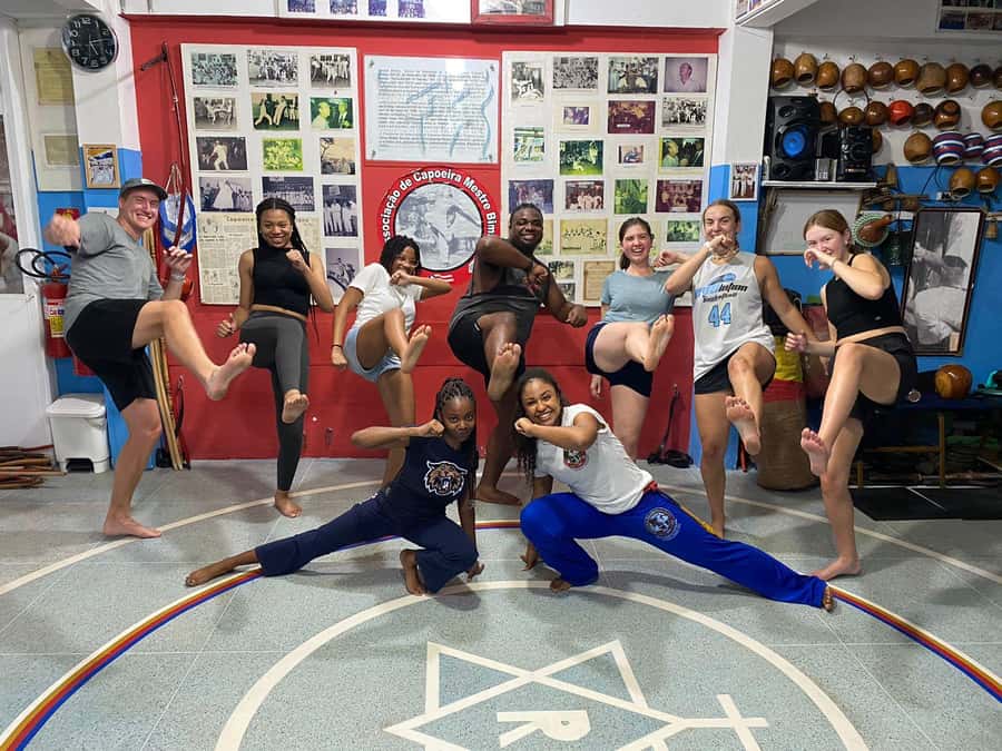 Salvador: Capoeira Class at Mestre Bimba's 1st Ever School. - The opening: culture before movement
