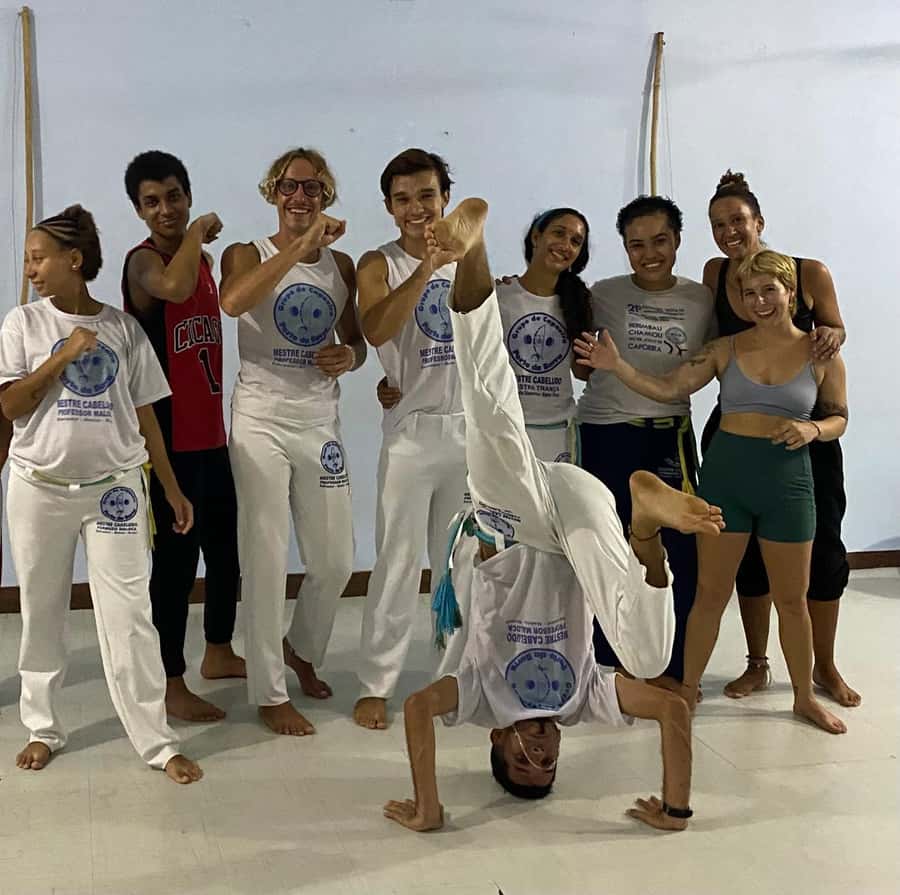 Salvador: CAPOEIRA CLASS - CULTURAL - Starting with movement at Hostel Nomads