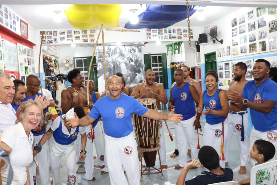 Salvador: Cultural Night of Capoeira, Samba, and Drumming - The Capoeira roda gets the evening moving