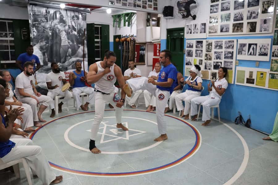 Salvador: Cultural Night of Capoeira, Samba, and Drumming - Samba brings a different kind of rhythm