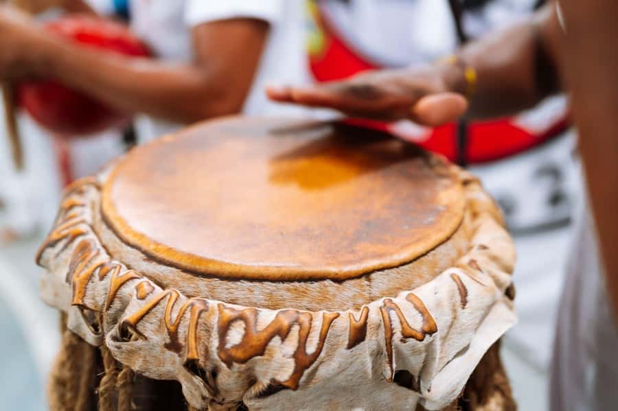 Salvador: Traditional Drumming and Percussion Workshop - What happens during the percussion lesson