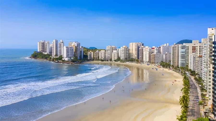Santos & Guaruja: 8 hour Beach Tour Starting in Sao Paulo - From São Paulo to Santos in a private vehicle