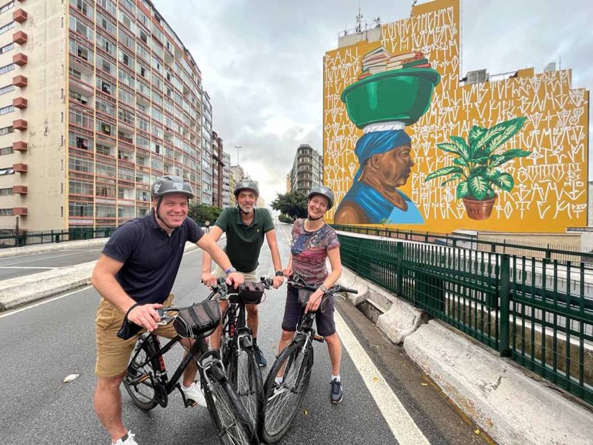 São Paulo: Downtown Historical Bike Tour - What the $85 price gets you