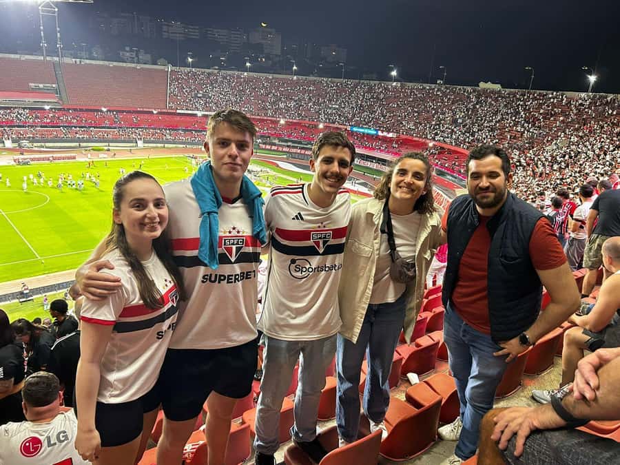 São Paulo: Join a São Paulo football game with a local fan - Entering Morumbi Stadium with a local fan
