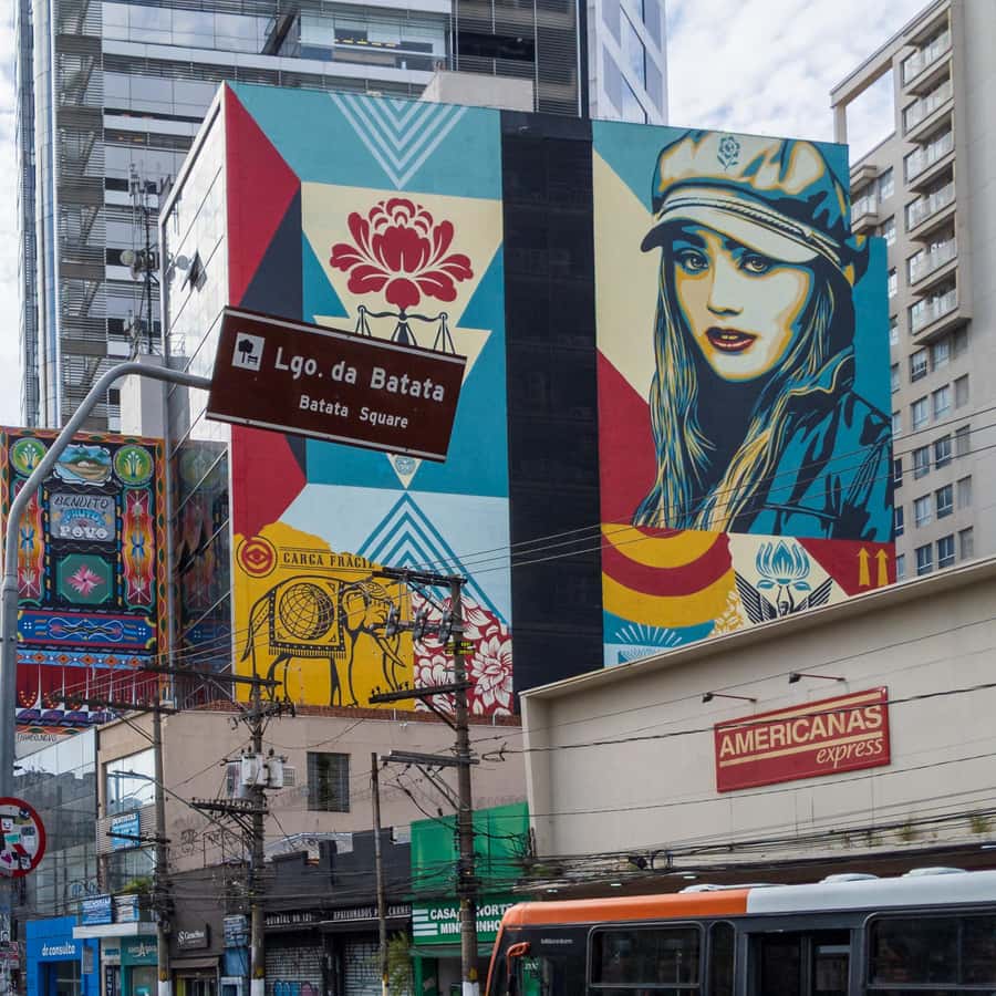 Sao Paulo, Pinheiros - Food & Graffiti Tour | in English - The graffiti walk looks beyond bright colors