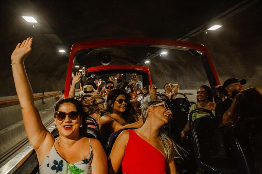 Skyline Night Tour Rio de Janeiro - Panoramic City Tour Rio Samba Bus - Rio after dark from the top deck