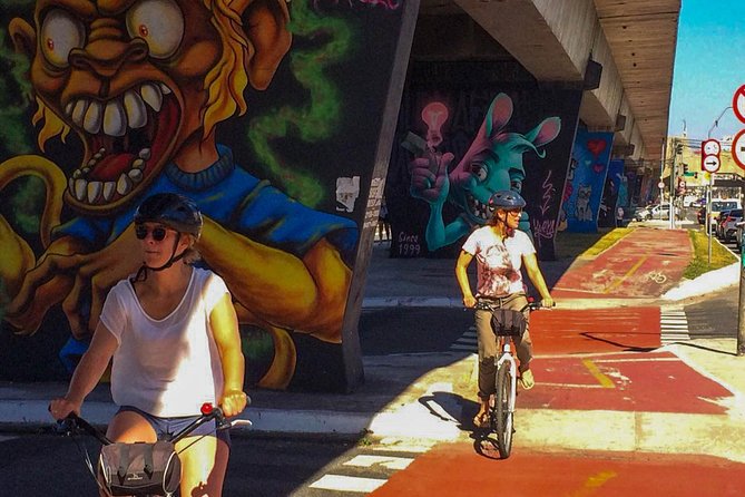 Street Art and Park Bike Tour - Why a bike is the right way to see São Paulo street art