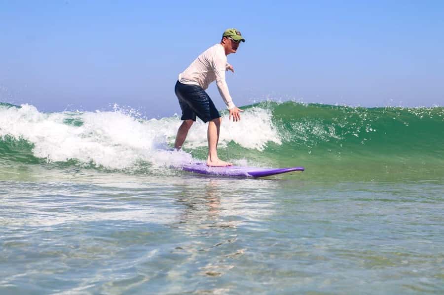 Surf lessons: in Arpoador in Ipanema. - Why Arpoador is a smart place to start surfing