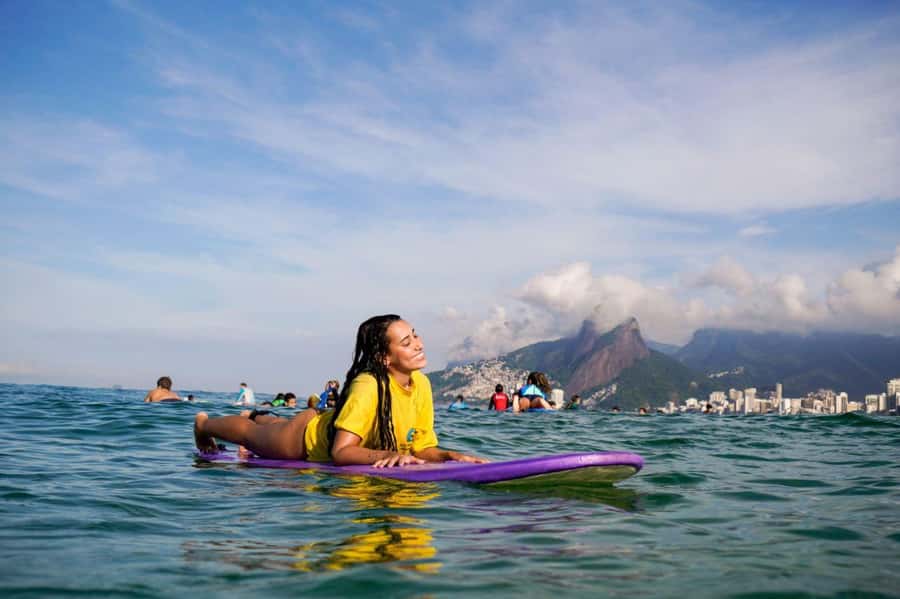 Surf lessons: in Arpoador in Ipanema. - Practical preparation for the beach