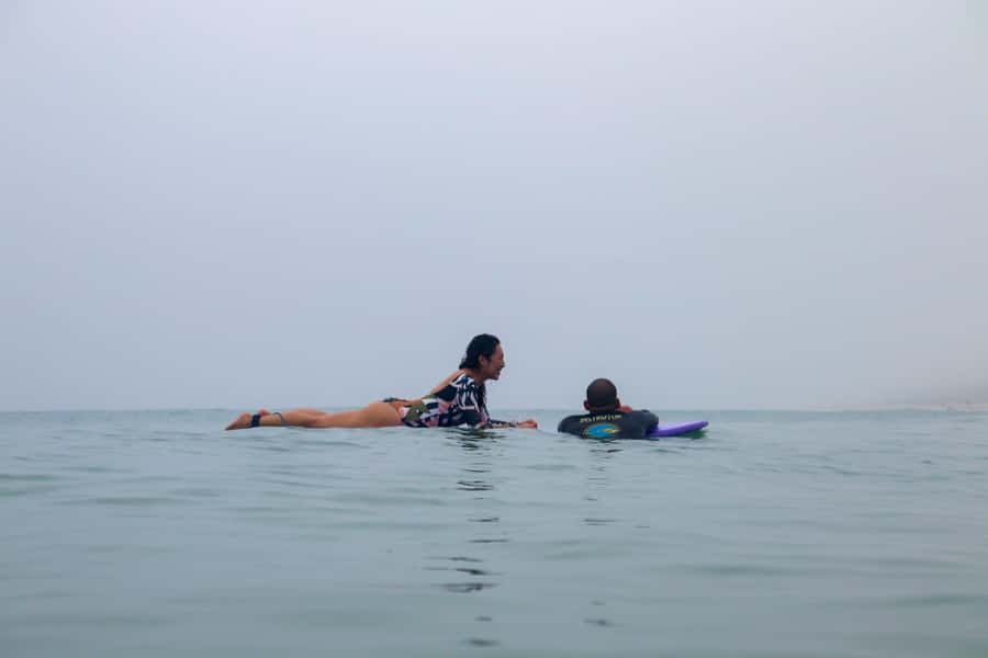 Surf lessons: in Arpoador in Ipanema. - Meeting at the yellow tent in Ipanema