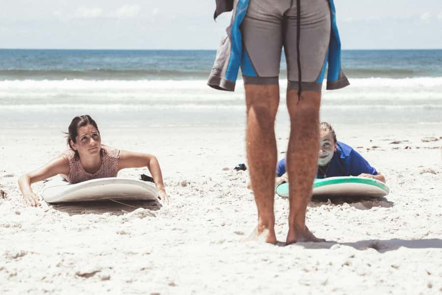 Surfing Lesson with Sea Wolf - The social side at Sea Wolf Surf Hostel
