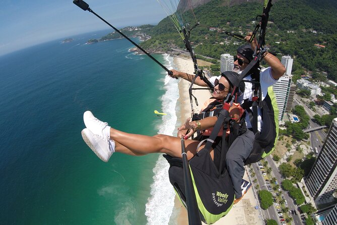 Tandemflyrio paragliding, Rio de Janeiro - What the takeoff area gives you