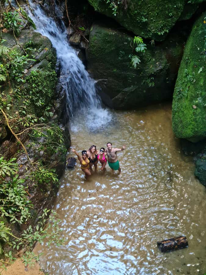 Tijuca Rain Forest - Adventure through Waterfalls & Caves - Leaving Rio for Tijuca Forest