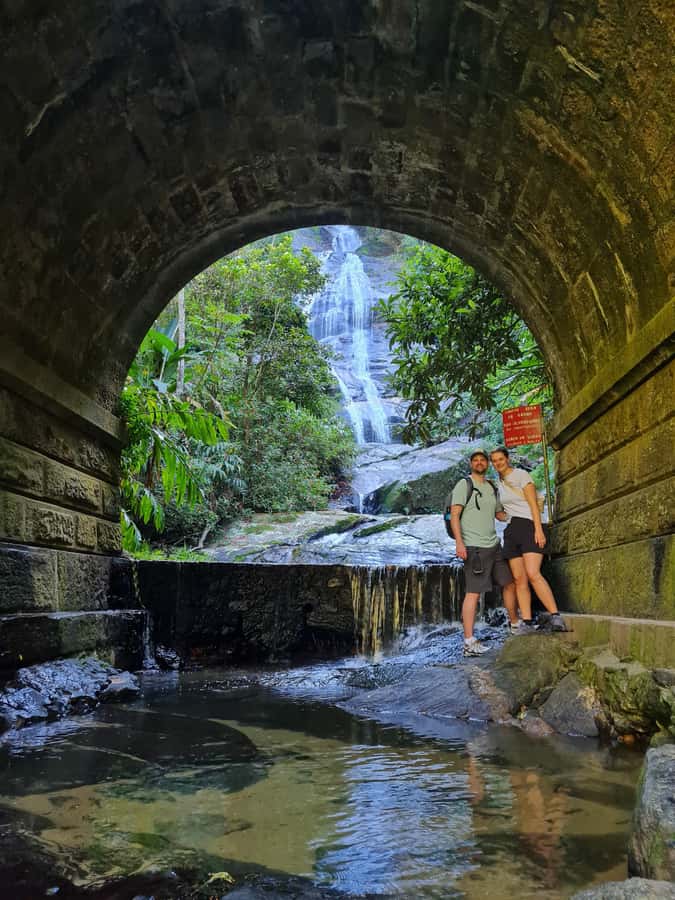 Tijuca Rain Forest - Adventure through Waterfalls & Caves - Taunay Waterfall and the park’s story